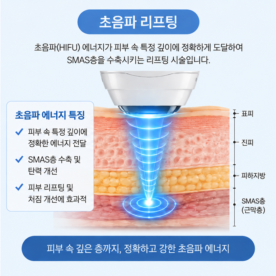 집속초음파(HIFU)의 작용 원리